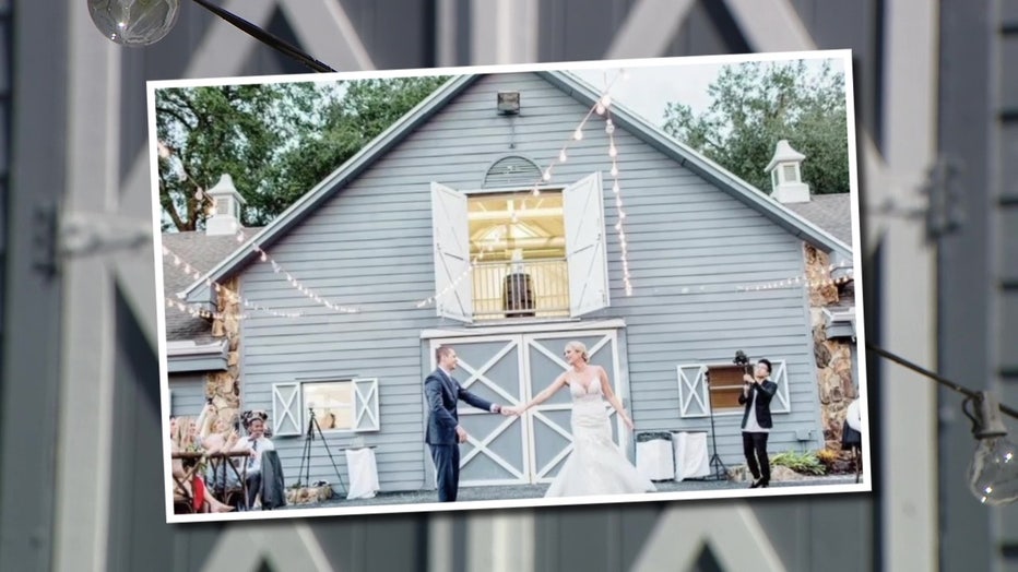 The farm was a popular wedding venue for years. 