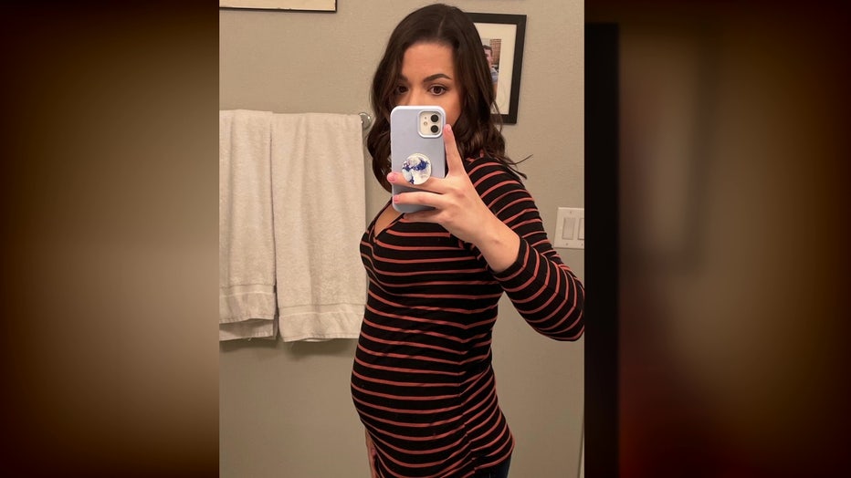 Jennifer McCasland was 23 weeks pregnant when doctors said she had pre-eclampsia.