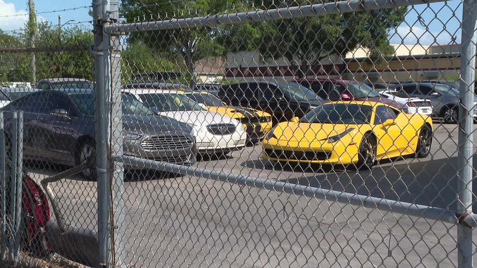 The cars driven by those arrested were impounded.