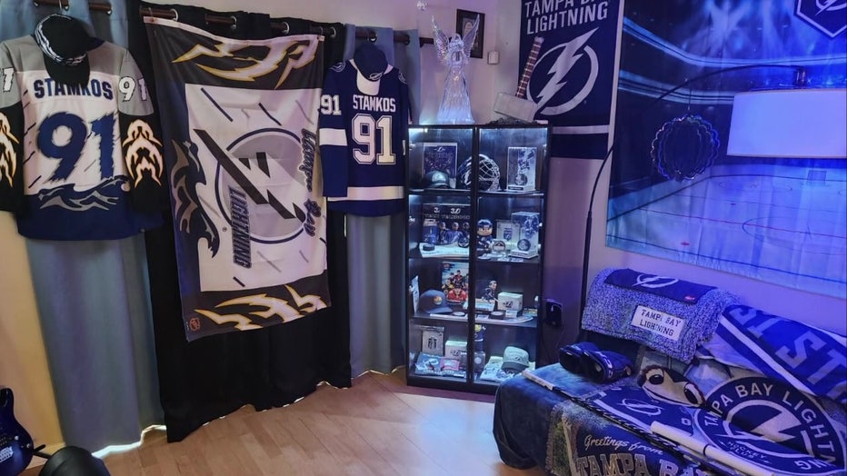 David Clegg's Lightning room.