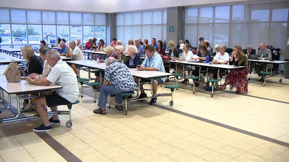 This is the first in a series of town halls to discuss a new superintendent.