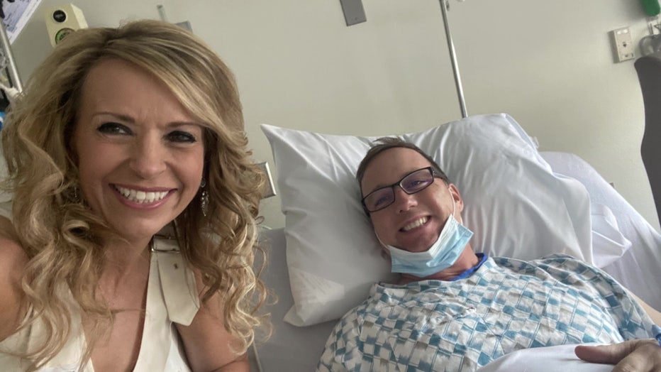 Michael Lundberg donated a kidney to a stranger months after his wife.