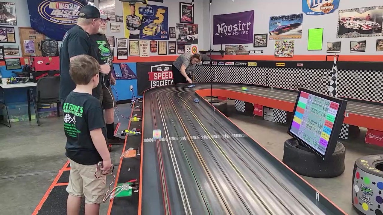 Owner of Fast Eddie s Slot Cars and Raceway uses hobby to connect