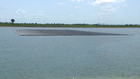 Duke Energy building experimental solar farm at Polk County site — and it's all on water