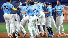 Cole wastes 6-run lead, Rays beat Yanks 8-7 in extra innings