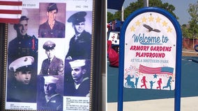 Vila Brothers Park named after seven Tampa brothers who served in World War II after Pearl Harbor attack
