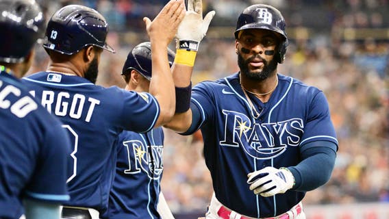 Major league-leading Rays hit 3 more homers in 8-4 win over