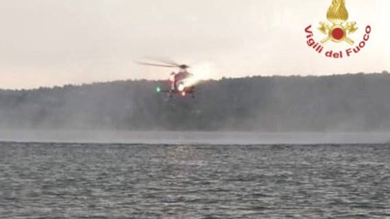 Italy tourist boat capsizes in storm, leaving 4 dead