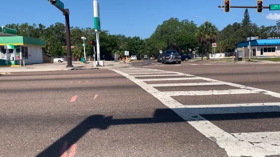St. Pete woman walking in crosswalk killed in hit-and-run crash; police search for driver