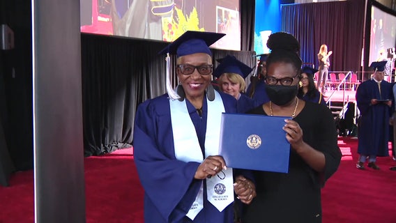70-year-old HCC graduate teaches next generation life lesson on following your dreams