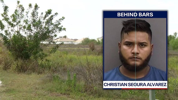 Suspect arrested after man's body found burning in open field behind Ruskin homes