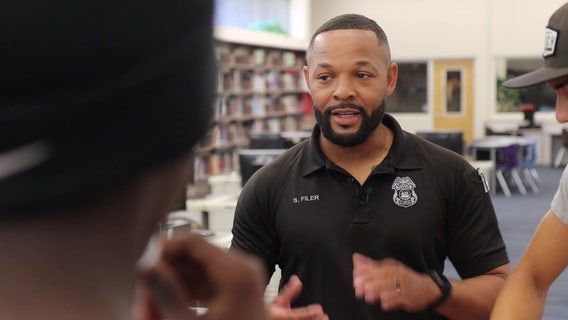 Tampa police officer connects with community through department program