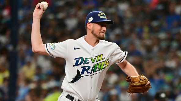 Criswell gets 1st win, Rays beat Dodgers 9-3 in matchup of division leaders