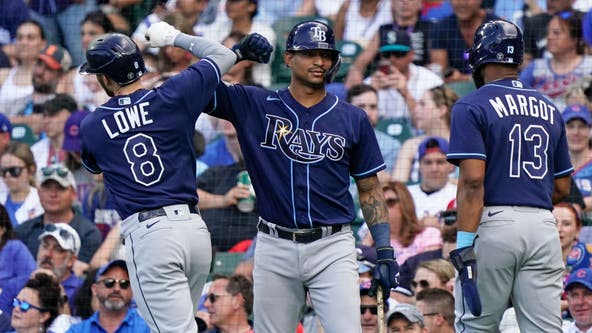 Beeks escapes bases-loaded jam, Lowe, Siri hit homers in Rays win