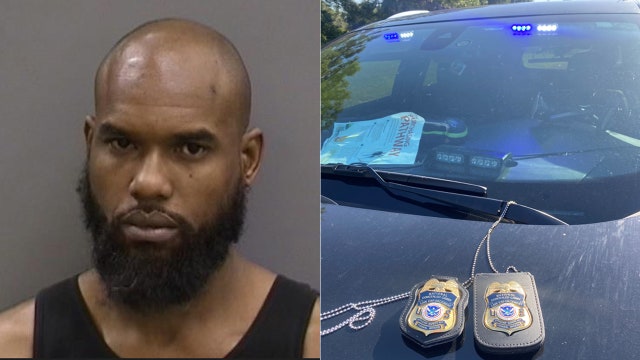 FHP: Accused police impersonator arrested with drugs, gun, child inside rental vehicle on I-4