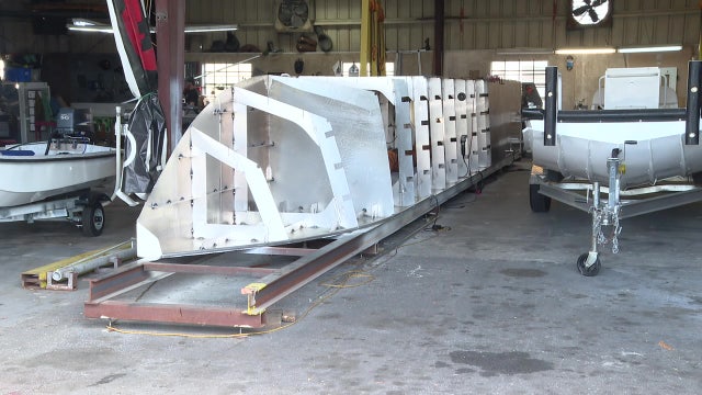 A small Florida charter business has gotten into boat building