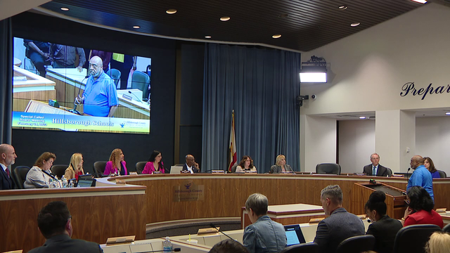 Hillsborough school board passes school boundary changes, votes to close Just Elementary School
