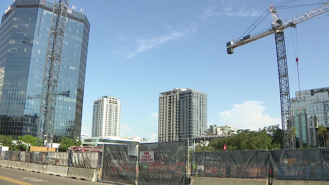 Tallest residential building on Florida’s Gulf Coast hits another milestone in St. Petersburg