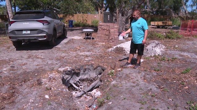Residents concerned for properties as deep holes form in Nokomis neighborhood