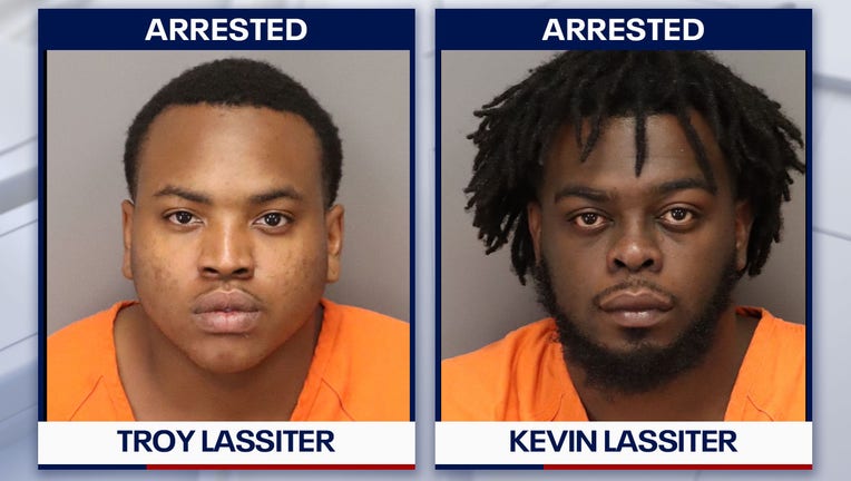Troy and Kevin Lassiter mugshots courtesy of St. Petersburg Police Department.