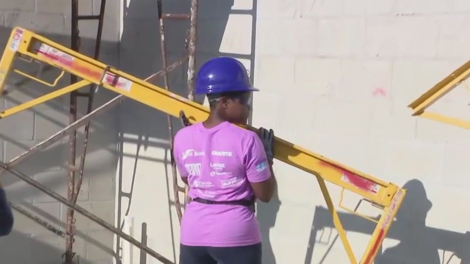 Habitat for Humanity hosts a 'Women Build' event annually. 