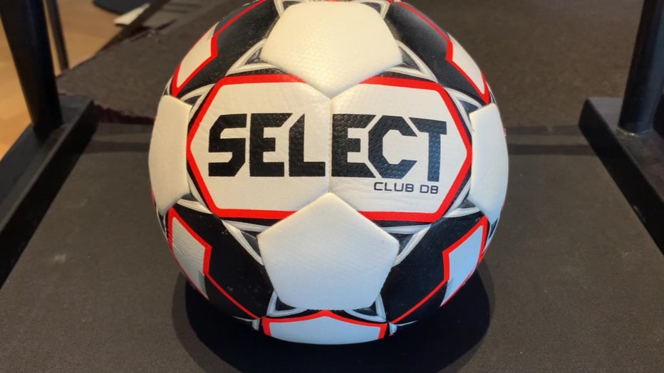 File: Close up of soccer ball
