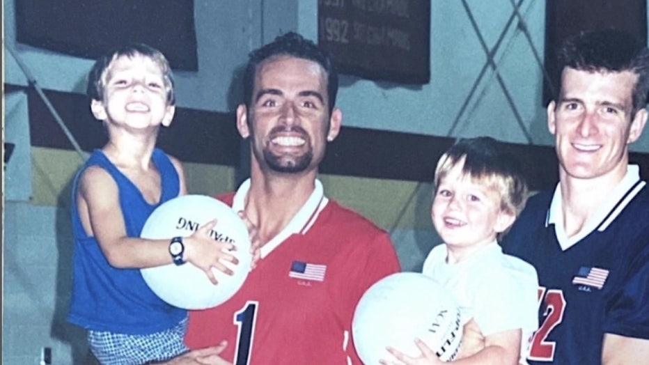 Dagastino grew up around Volleyball. 