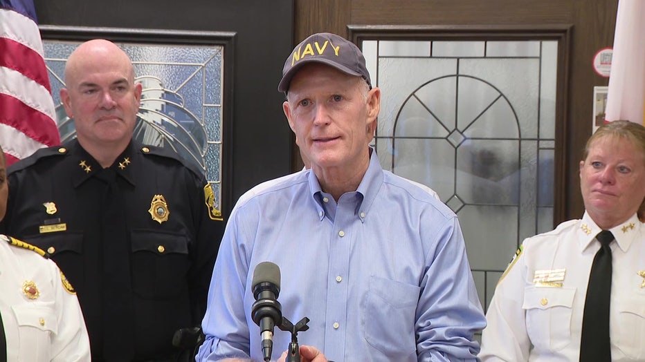 File: Rick Scott spoke at Carrollwood Window and Door during his hurricane preparedness tour.