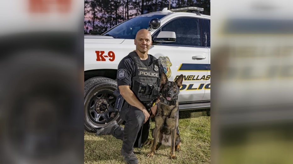 File: K9 Cpl. Wes Ducheney says dogs are officers too.