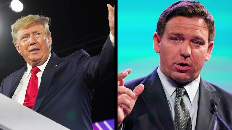 File: Trump has already attacked DeSantis about his leadership in Florida.