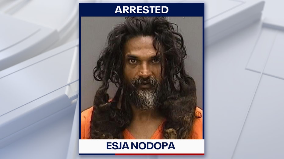Esja Nodopa mugshot courtesy of the Hillsborough County Sheriff's Office.