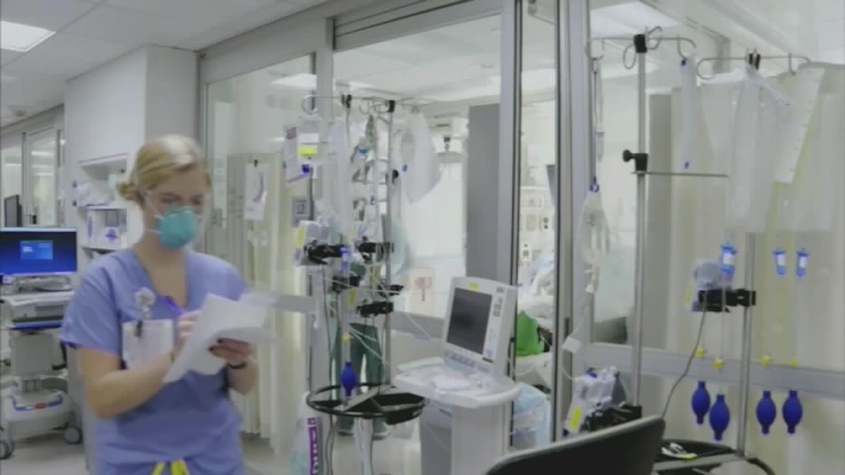 File: Nurse in hospital. 