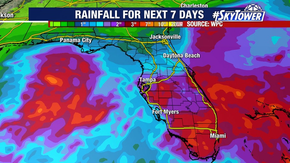 Low pressure system in the Gulf of Mexico expected to bring increased rainfall to Florida - FOX 13 Tampa