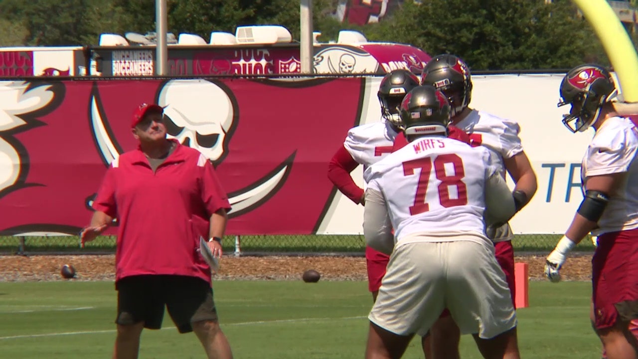 Buccaneer Tristan Wirfs prepares to take on new position