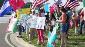 Dozens protest in Tampa ahead of Florida's toughest immigration law going into effect