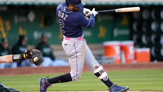 Rays snap A’s 7-game winning streak with 6-3 victory