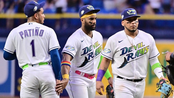 Paredes has 2 homers, 6 RBIs, Glasnow gets 1st win in 2 years, Rays beat Rangers 8-3