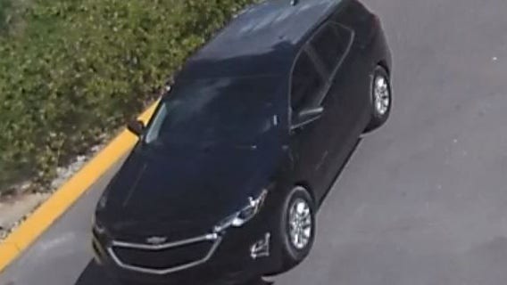 Manatee detectives looking for suspects who fled armed robbery in Black Chevy Equinox