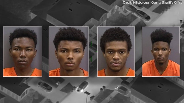 Video: 4 armed suspects arrested following ambush-style home invasion attempt in Sun City Center: HCSO