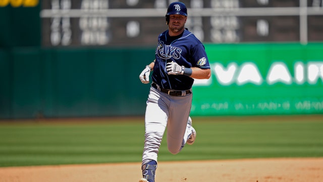 Luke Raley hits go-ahead homer in the 8th, lifts Rays past A’s 4-3 for a series split