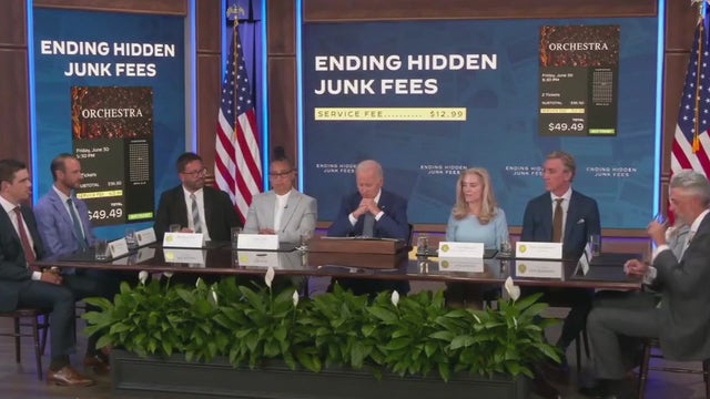 Several companies vow to rollout up-front prices as Biden targets 'junk fees'