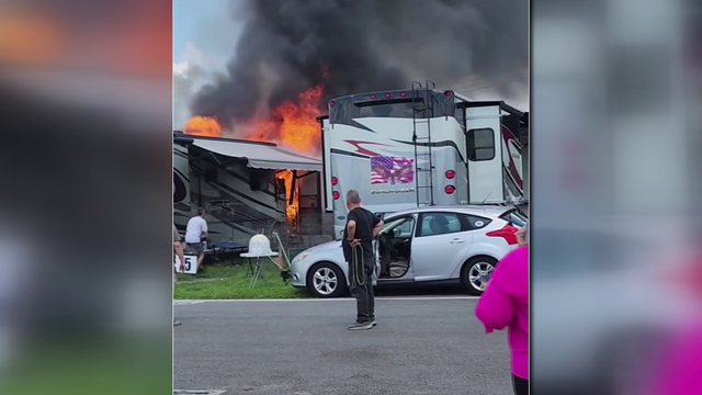Five dogs killed in RV fire at Florida State Fairgrounds ahead of American Kennel Club show