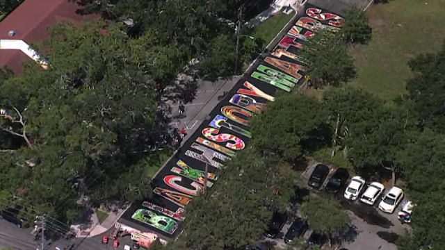 New mural unveiled in front of Woodson African American Museum of Florida in honor of Juneteenth