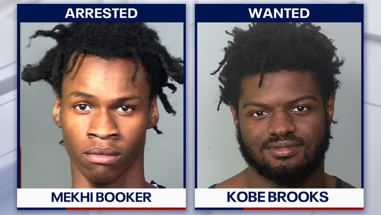 Mugshots of Mekhi Booker and Kobe Brooks courtesy of the Bradenton Police Department. 
