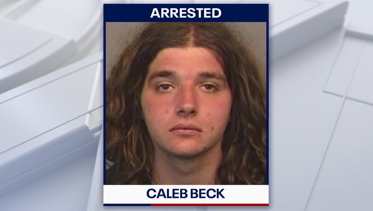 Caleb Beck mugshot courtesy of the Hillsborough County Sheriff's Office. 