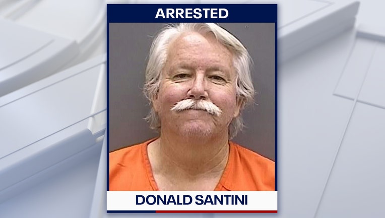 Donald Santini mugshot courtesy of the Hillsborough County Sheriff's Office. 