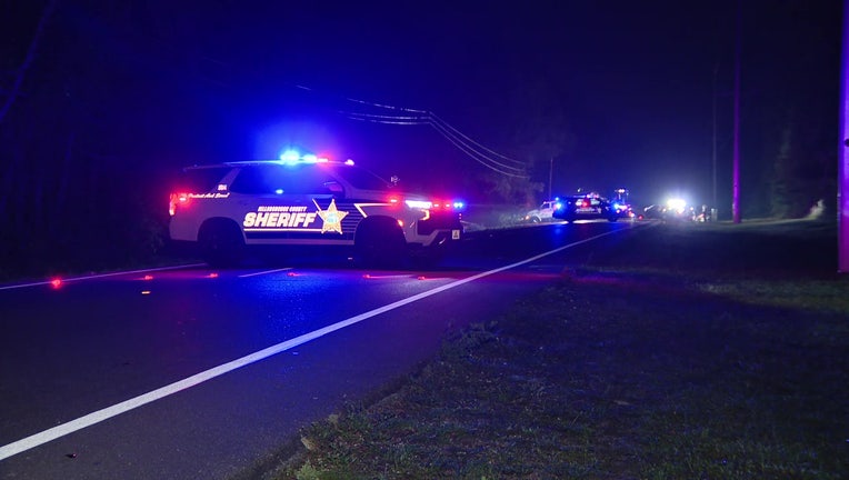Two people were killed and two others, including a juvenile, were injured in a crash on Morris Bridge Road Monday night. 