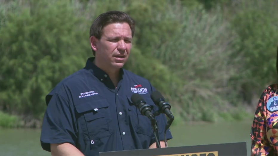 Gov. Ron DeSantis wants declare the southern border a national emergency if he's elected president.