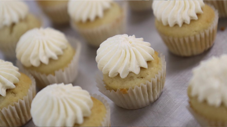 Mike and Mike’s Desserts' cupcakes are missing three ingredients so people with allergies can enjoy them.