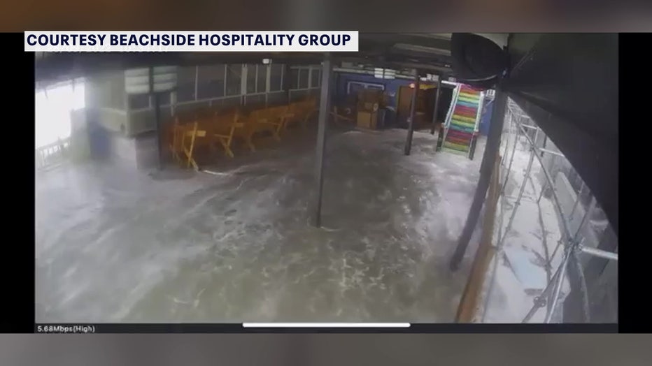 Hurricane Ian flooded the restaurant and forced employees to find somewhere else to work.